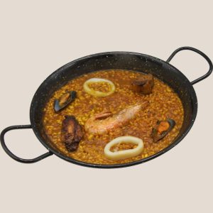 Arroz de marisco paella artesana